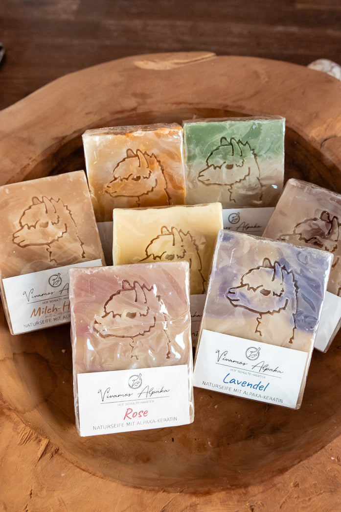 Alpaka-Naturseife Alpenkräuter
