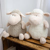 Schaf Kuscheltier in weiß oder beige